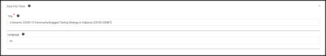 Figure 5: Metadata Viewer